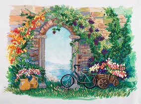 Набор для вышивания "PANNA" "Живая картина" ЖК-2088 "Прованс"