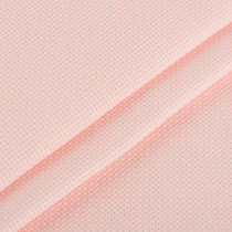 Канва K04 " Gamma" Aida №14 цв. 100% хлопок 30 х 40 см ± 2 см св- розовый