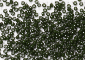 Бисер Япония MIYUKI Seed Beads 15/0 5г 1488 окрашенный оливковый непрозрачный