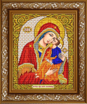 Рисунок на ткани для вышивки бисером ИС-4082 ПБ Молебница 20х24,5см