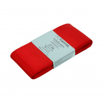 Лента атласная 50 мм ( 2 ") "Gamma" ФАСОВКА 5.4 м №065 красный